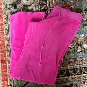 Hot Pink Juicy Sweats
